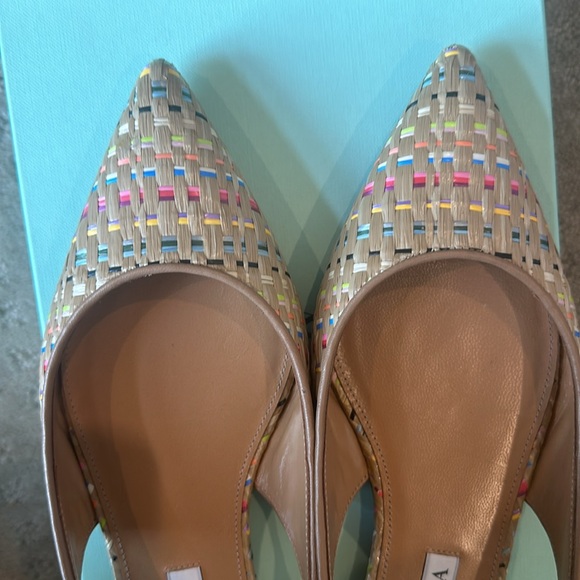 AQUAZZURA
Purist raffia slingback flats size 37 (US 7) - Picture 7 of 10